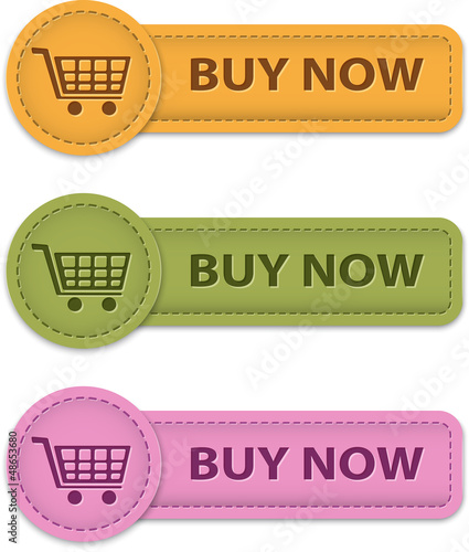 Vector: Buy Now buttons Buy Now buttons