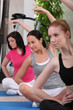 Photo: Women in an exercise class Women in an exercise class