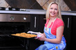 woman preparing cookies