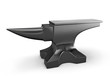 Illustration: Black metal anvil Black metal anvil