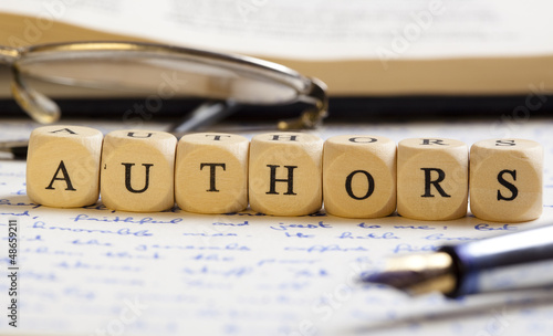 Photo: Letter Dices Concept: Authors Letter Dices Concept: Authors