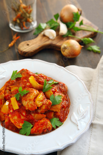 Photo: Indian chicken Jalfrezi Indian chicken Jalfrezi