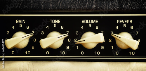 Photo: Amplifier Panel Amplifier Panel