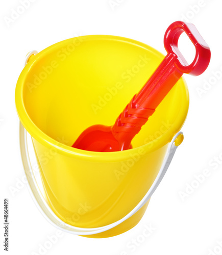 Photo: Toy Bucket And Scoop Toy Bucket And Scoop