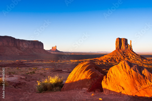 Photo: monument valley sun rocks monument valley sun rocks