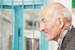 Photo: Profile view of senior man Profile view of senior man