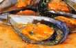 Aperitivo de mejillones.
