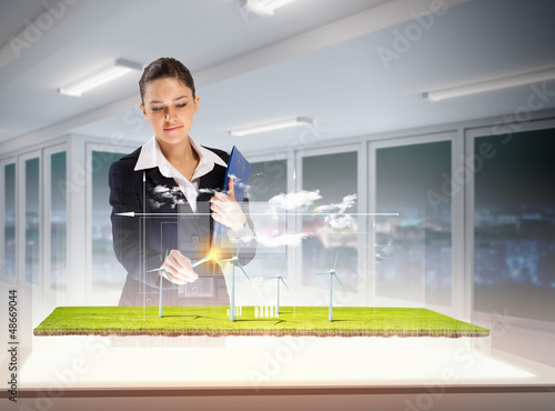 Photo: Environmental problems and high-tech innovations Environmental problems and high-tech innovations