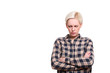 verärgert junge frau