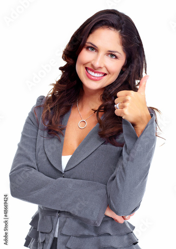 Photo: Happy Business woman. Success. Happy Business woman. Success.