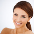 Smiling happy beautiful woman