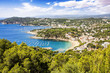 Calella de Palafrugell and Llafranc (Costa Brava) view , Catalon