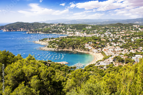 Photo: Calella de Palafrugell and Llafranc (Costa Brava) view , Catalon Calella de Palafrugell and Llafranc (Costa Brava) view , Catalon