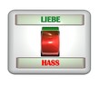 3D Schalter II - Liebe - Hass