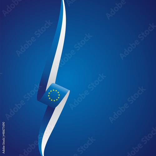 Vector: EU left side color brochure cover vector EU left side color brochure cover vector