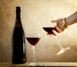 dating with red wine glasses