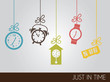 Clock icons