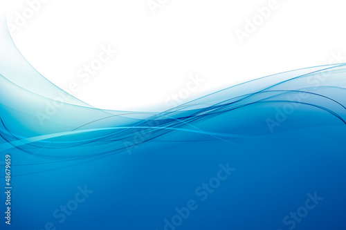 Illustration: Fond océan bleu Fond océan bleu