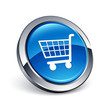 icône bouton internet achat panier