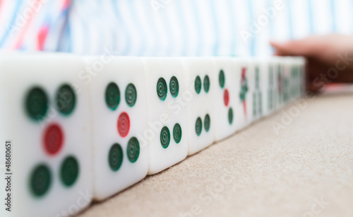 Photo: mahjong mahjong