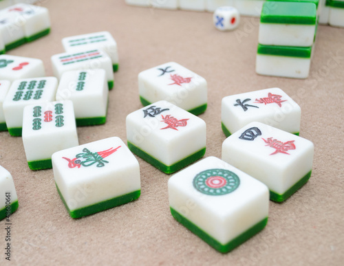 Photo: mahjong mahjong