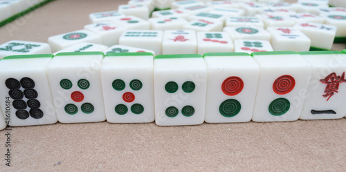 Photo: mahjong mahjong