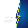 Swedish right side brochure cover vector
