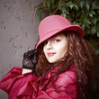 girl in hat