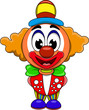 Vector: cute clown cute clown