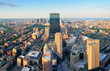 Boston aerial view