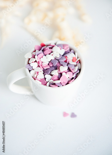Photo: sweets in a cup sweets in a cup