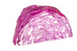 Photo: The red cabbage isolated The red cabbage isolated