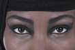 Foto: Augen einer Muslimin Augen einer Muslimin
