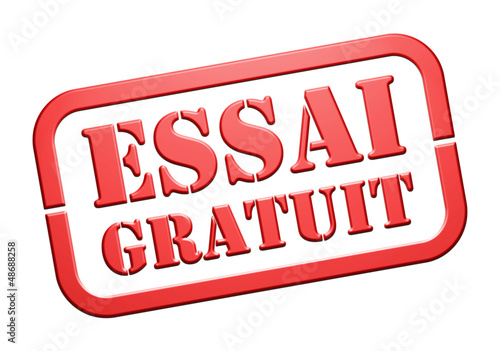 Illustration: Cachet "Essai Gratuit" Cachet "Essai Gratuit"