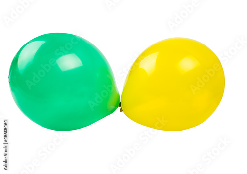 Photo: color balloons isolated color balloons isolated