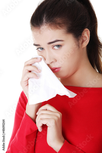 Photo: Crying woman Crying woman