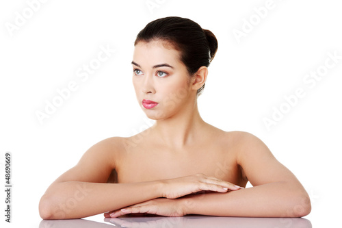 Photo: Portrait of a beautiful female model Portrait of a beautiful female model