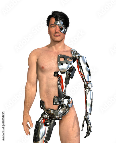 Illustration: Human Cyborg Human Cyborg