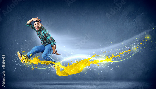 Photo: Modern style dancer Modern style dancer