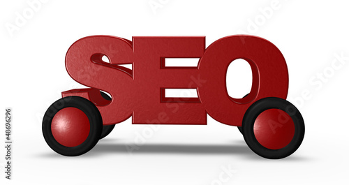 Illustration: seo on wheels seo on wheels