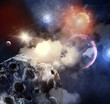 Image of planets in space