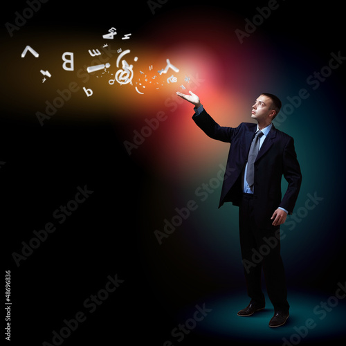 Photo: Modern technology in business Modern technology in business