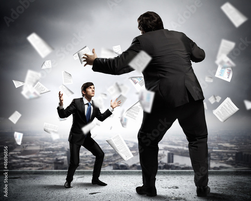 Photo: Business dispute Business dispute