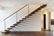 Beautiful modern loft, staircase view