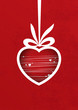 Vector Valentine's poster. Modern valentines motive.