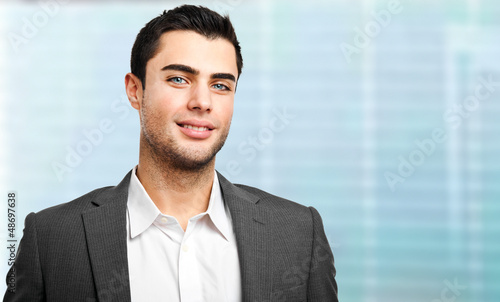 Photo: Handsome young man portrait Handsome young man portrait