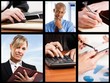 People at work