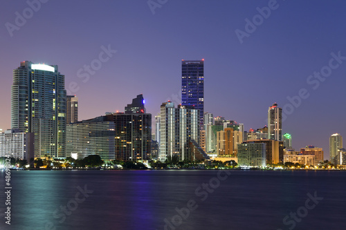 Photo: Miami Skyline. Miami Skyline.
