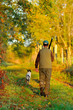 chasseur et son chien