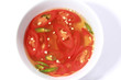 fish sause isolated on the white background